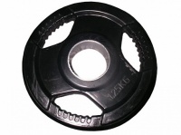 диск олимпийский d51мм dy-h-2012c 1,25 кг черный