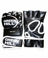 перчатки для смешанных единоборств green hill mma-0057 черный