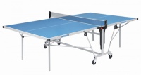 стол для тенниса sunny 2016, пластик аср 4мм, 4 колеса, сетка atemi ats2016