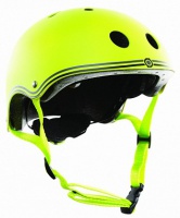 шлем globber helmet junior lime green