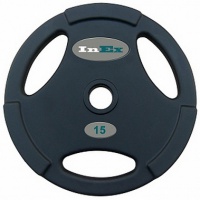 диск обрезиненный inex с 3 отверствиями inex fm/grp-2,5