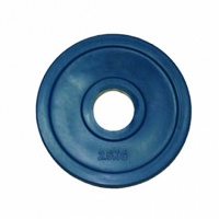 диск обрезиненный oxygen fitness евро-классик 2,5 кг d51мм синий
