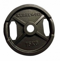 диск олимпийский star fit d 51 px-sport wp006 15кг черный