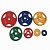 диск олимпийский цветной с тремя отверстиями d51мм alex dy-h-2012-1.25 кг зеленый