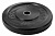 диск для кроссфита iron king из цельной резины (бампер) черный 20 кг