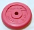 диск обрезиненный titan 31 мм 5 кг. красный 